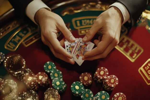 Live roulette table with green felt, spinning wheel, and betting layout in clear view